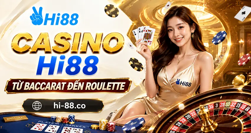 Casino Hi88 từ baccarat đến roulette