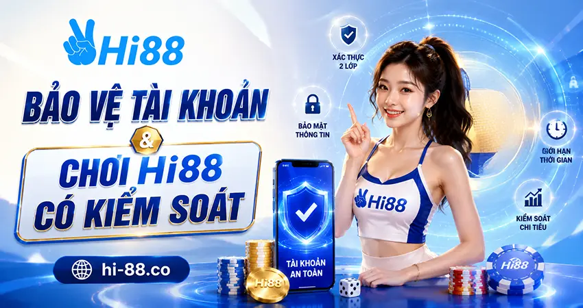 Bảo vệ tài khoản và chơi Hi88 có kiểm soát