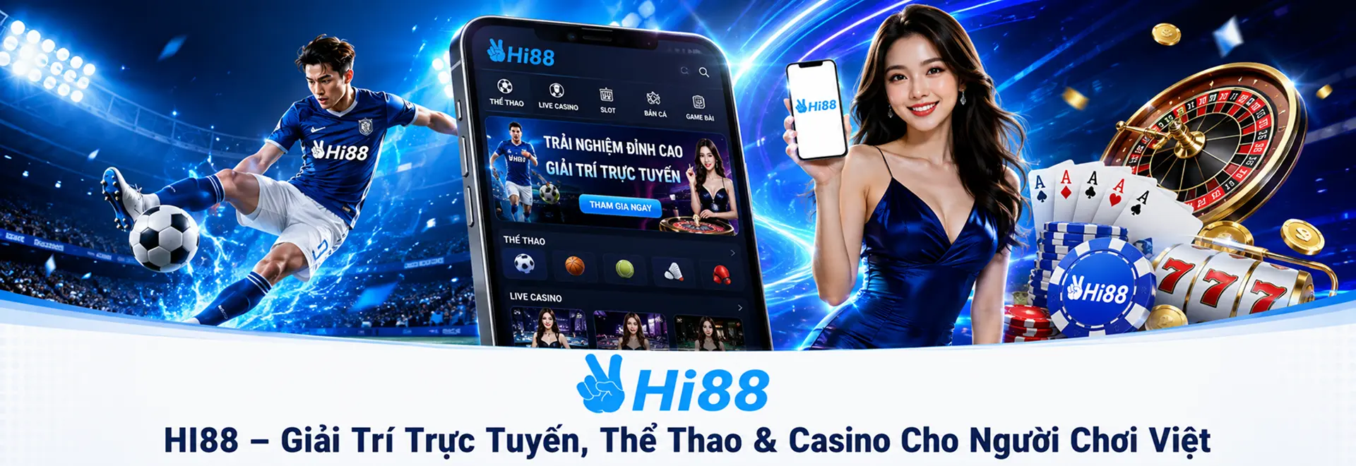 HI88 giải trí trực tuyến thể thao và casino cho người chơi Việt